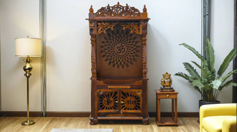 Daivik Temple in Honey Finish