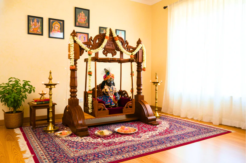 Kishana Jhula in Honey Finish