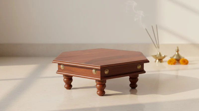 Shatkon chowki in Honey Finish