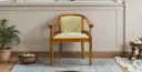 Grill Arm Chair in Honey Finish