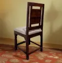 Plus Dining Chair with cushion in Honey Finish