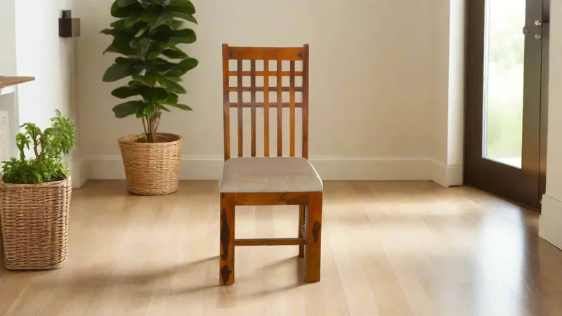 Squad Dining Chair in Honey Finish