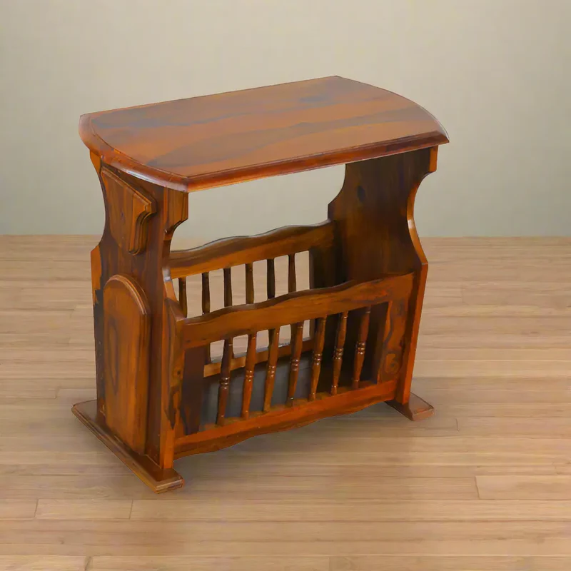 Grill Book rack in Honey Finish