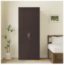 Luxe Engineered Wood 2 Door Wardrobe (Wenge Finish)