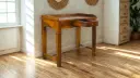 Shape Study Table in Honey Finish